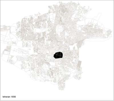 stadtplanung teheran 2 schwarzplan1