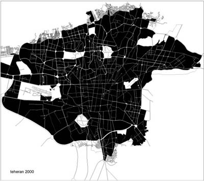 stadtplanung teheran 6 schwarzplan5