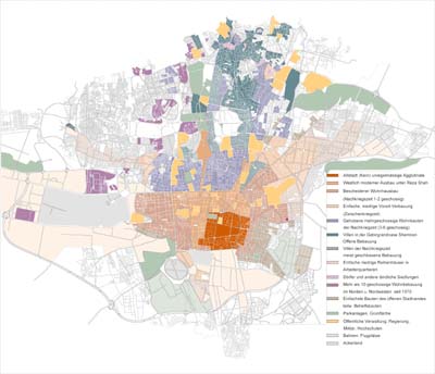 stadtplanung teheran 7 flaechennutzung