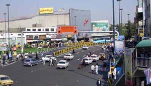 teheran verkehr 6 enghelab platz