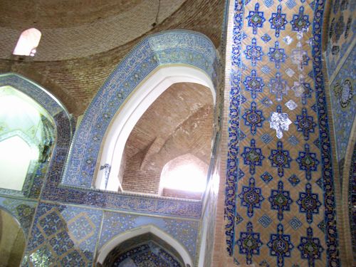 tabriz, blaue moschee: mit iran erlebnis reisen