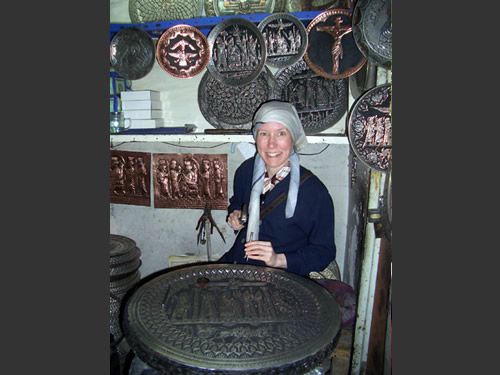 freundeskreis isfahan reise, deutsche handwerkerin in isfahan